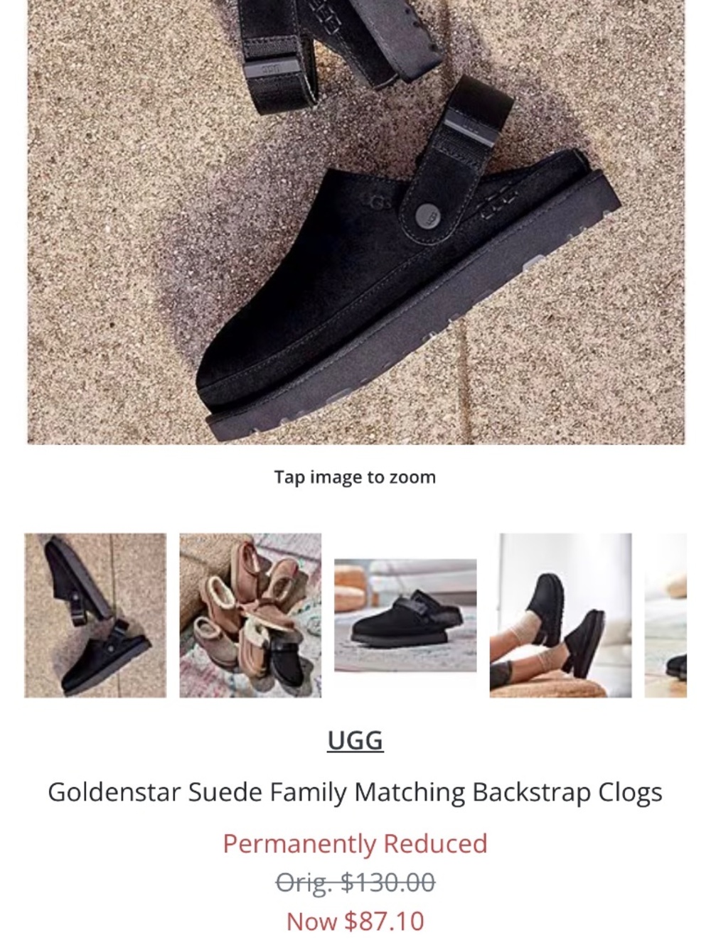 Uggs Golden Star Clogs